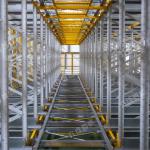 Warehouse Intelligent Cold Storage Shuttle Rack Automatic Steel Shuttle Pallet Racking System