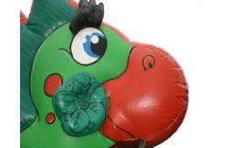 China Toddler Inflatable Dinosaur Dry Slide Playground Pvc Combo Bounce Toboggan supplier