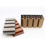 High Glossy Luxury Exterior WPC Wall Panel Outdoor Wall Panel Waterproof Co Extrusion for sale