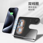 All Metal 3 In 1 Wireless Charger 18W High Power Quick Heat Dissipation for sale