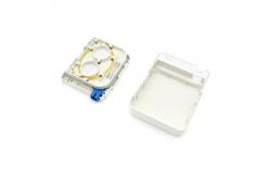 China Single Mode Fiber Optic Terminal Socket Duplex Indoor Network FTTH supplier
