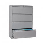 Document Storage Lateral 4 Drawer Steel Cabinet for sale