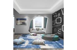 China 100% Polyester Printed Carpet Wall To Wall For Hotel Inn Room supplier