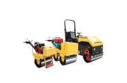 China Heavy Duty Construction Machinery Mini Hand Road Roller Compactor supplier