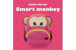 China Large 3D Cartoon Monkey Preschool Toddler Backpack Breathable supplier