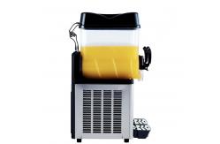 China 600 Watts Margarita Slush Machine ABS Cubigel 2 Bowls With LED Light Lids supplier