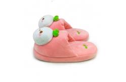 China Warm Winter Home Rabbit Plush Slippers OEM ODM Support supplier
