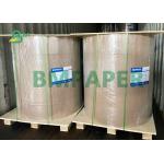 80# 100# C2S Text High White Silk Finish Glossy Coated Paper In Roll
