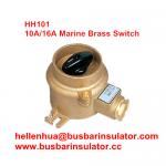 10A/16A marine switch copper brass HH101 1133 electrical switch IP56 for sale