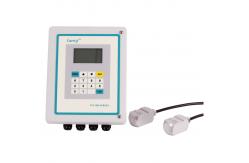 China IP68 4-20mA Ultrasonic Flow Meter Wall Mounted supplier