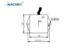 China Linearity Uniaxial Accelerometer Sensor 0.5 - 4.5V Wide Measuring Range supplier