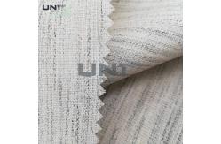 China Elastic Hair Interlining Stiff Interfacing Cloth Chest Canvas For Uniform supplier