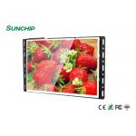 High Resolution Wifi Open Frame LCD Panel For Video Picture Advertising for sale
