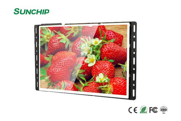 High Resolution Wifi Open Frame LCD Panel For Video Picture Advertising