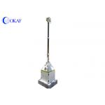Semi Permanent Mobile Surveillance Trailers 3M-6M Steel Material For Cameras for sale