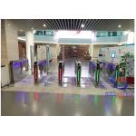 Waterpark Security Pedestrian Turnstile Gate Anti Tailing Face Recognition Controlled for sale