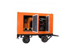 China Cast Iron Large Flow Emergency Flood Pump For Flood Control / Rescue supplier