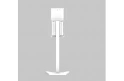 China White Queue Ticket Kiosk Restaurant Self Service Ordering Kiosk Terminal supplier
