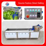 High Efficiency Fruits And Vegetables Washer For Dandelions Coriander for sale