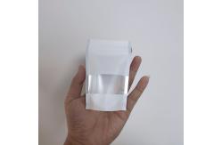 China Custom Print k Stand Up Pouch Mylar Bags Smell Proof Mini With Window supplier