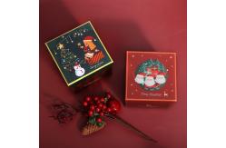 China Custom Printing Christmas Ornament Packaging Boxes Recyclable With Lid And Base Box supplier