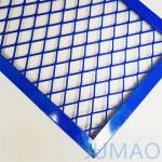 Blue Expanded Decorative Wire Mesh Cabinet Inserts Outdoor for sale