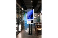 China 1920*1080P Resolution Indoor Restaurant Ordering Kiosk with Capacitive Touch Screen supplier