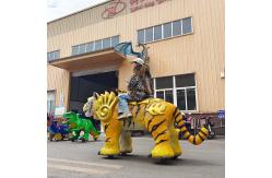 China Simulation Remote Control Animatronic Animal Ride Scooter for Shopping Park supplier