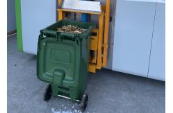 China PLC Automatic Food Waste Recycling Machine 2000kg/Day Solar Powered Compost supplier
