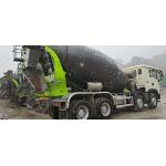 Zoomlion HOWO Used Concrete Mixer Truck Second Hand 6.87L Engine Displacement