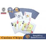 Dezhou Large 2.5 X 3.5 Inches Casino Cards Frosted Plastic for sale