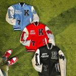 Leather Sleeves Letterman Jacket Streetwear College Varsity Jackets OEM Designs for sale