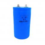High quality big capacitor Screw Terminal Aluminium Electrolytic Capacitor 400V 4700UF blue for sale