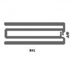 860 - 960MHz UHF Inlay RFID Dry Inlay / Wet Inlay B41 With Impinji Monza 4 Chip for sale