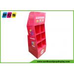 Advertising Cardboard PDQ Retail Display 6 Cells For Point Of Purchase POC043 for sale