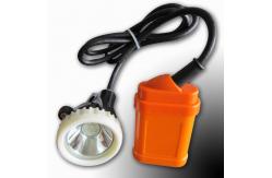China 4000lux Rechargeable Led Miners Cap Lamp , Msha Approved Led Mining Lights supplier