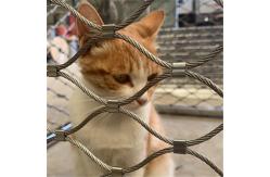 China Flexible Knotted 7 X 19 Zoo Wire Mesh Fencing Animal Enclosure supplier