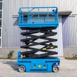 Compact Scissor Lift Hydraulic Self Propelled Scissor Lifter 6m 8m 10m for sale
