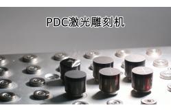 China PCD Cutters Use Fiber Laser Engraving Machine With CCD System supplier