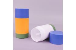 China Empty 50g Plastic Deodorant Tubes Biodegradable Deodorant Containers 50g supplier