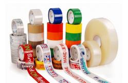 China Custom Water Based Acrylic Printed Packing Tape For Master Carton Packing supplier