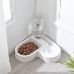 2 In 1 Automatic Water Dispenser Detachable Dog Food And Water Bowl Set for sale