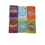 Anti Corrosion ziplockk Resealable Stand Up Pouch Bags CMYK Printed