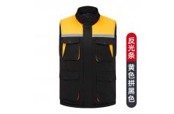 China Stay Warm with Unisex Polyester Vests Waistcoats Customizable Anti-Static Workwear supplier