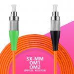 Simplex Fiber Optic Multimode Cable FC APC To FC UPC OM1/2 Pigtail for sale