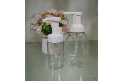 China Foam Pump Bottle With Transparent Housing Clip Lock Adjustable Output supplier