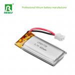 Solar Lithium Cell 801735 3.7v 400mAh Rechargeable Lithium Ion Polymer Battery for sale