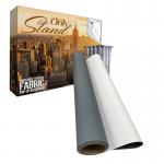 300gsm Eco-solvent UV printing Greyback fabric backdrop standard roll for sale