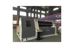 China Automated Sheet Metal Cnc Bending 4 Roller Plate Rolling Machine 25x2500mm supplier
