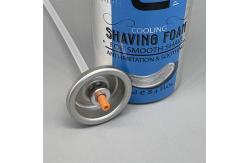 China Premium Shaving Foam Valve for Men with Smooth Dispensing supplier